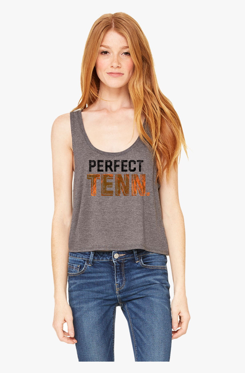 Tenam8880 
 Class - Bella + Canvas Women's Flowy Boxy Tank 8880, HD Png Download