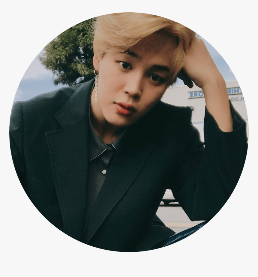 Jimin Bts Kpop Circle - Jisoo From Black Pink Young, HD Png Download