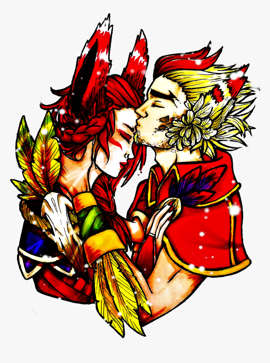 Xayah Rakan , Png Download - Illustration, Transparent Png