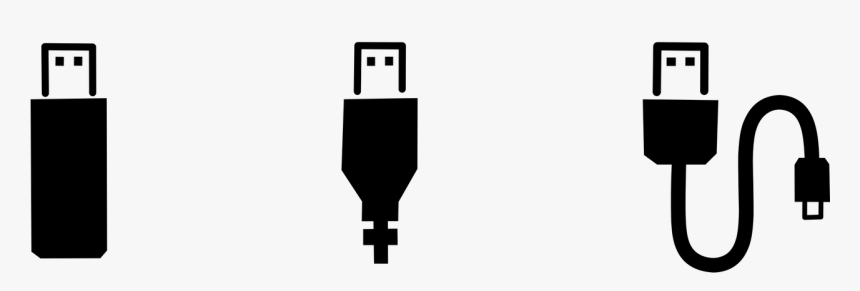 Usb,port,flash Vector Graphics,free - Usb Puerto Png, Transparent Png