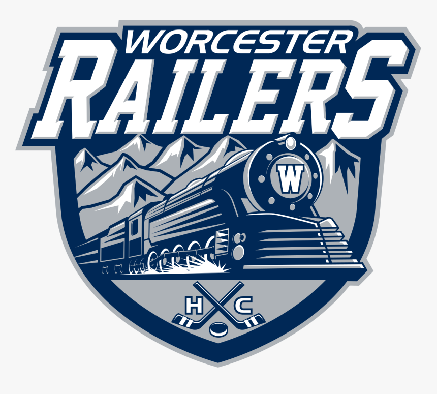 Worcester Railers Logo Png, Transparent Png