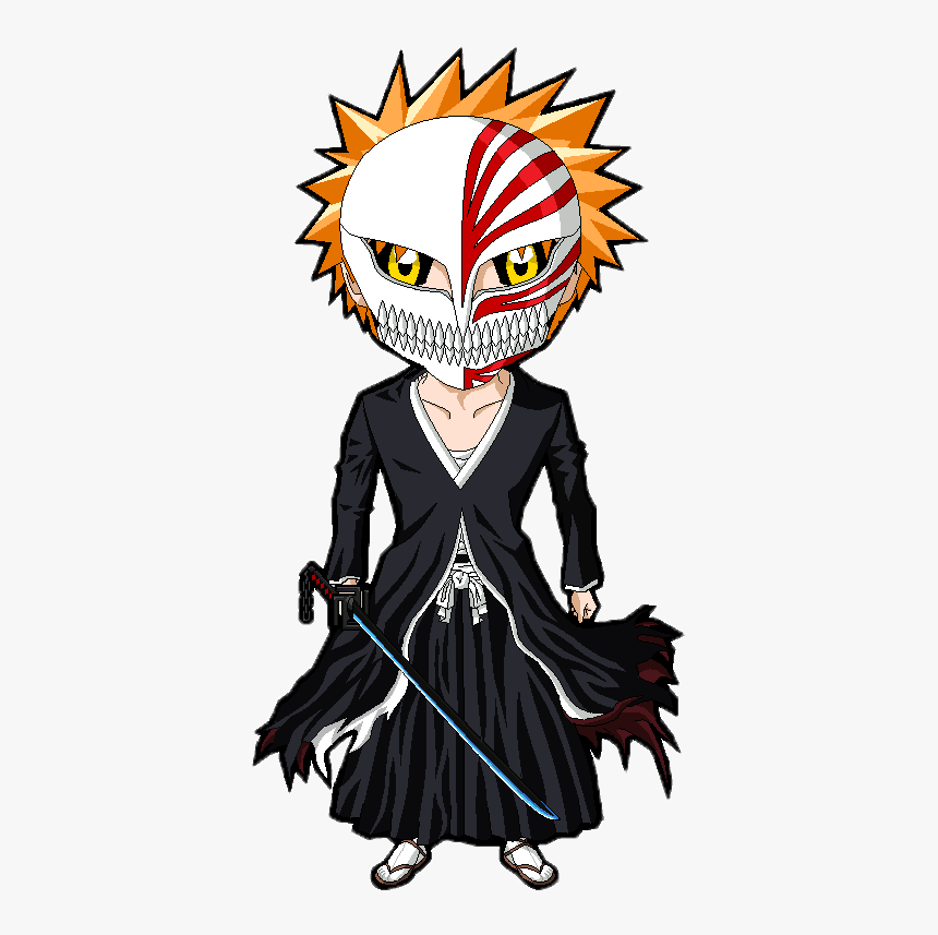 Pin By Harsh Singh On Zase09 - Ichigo Hollow Chibi Png, Transparent Png