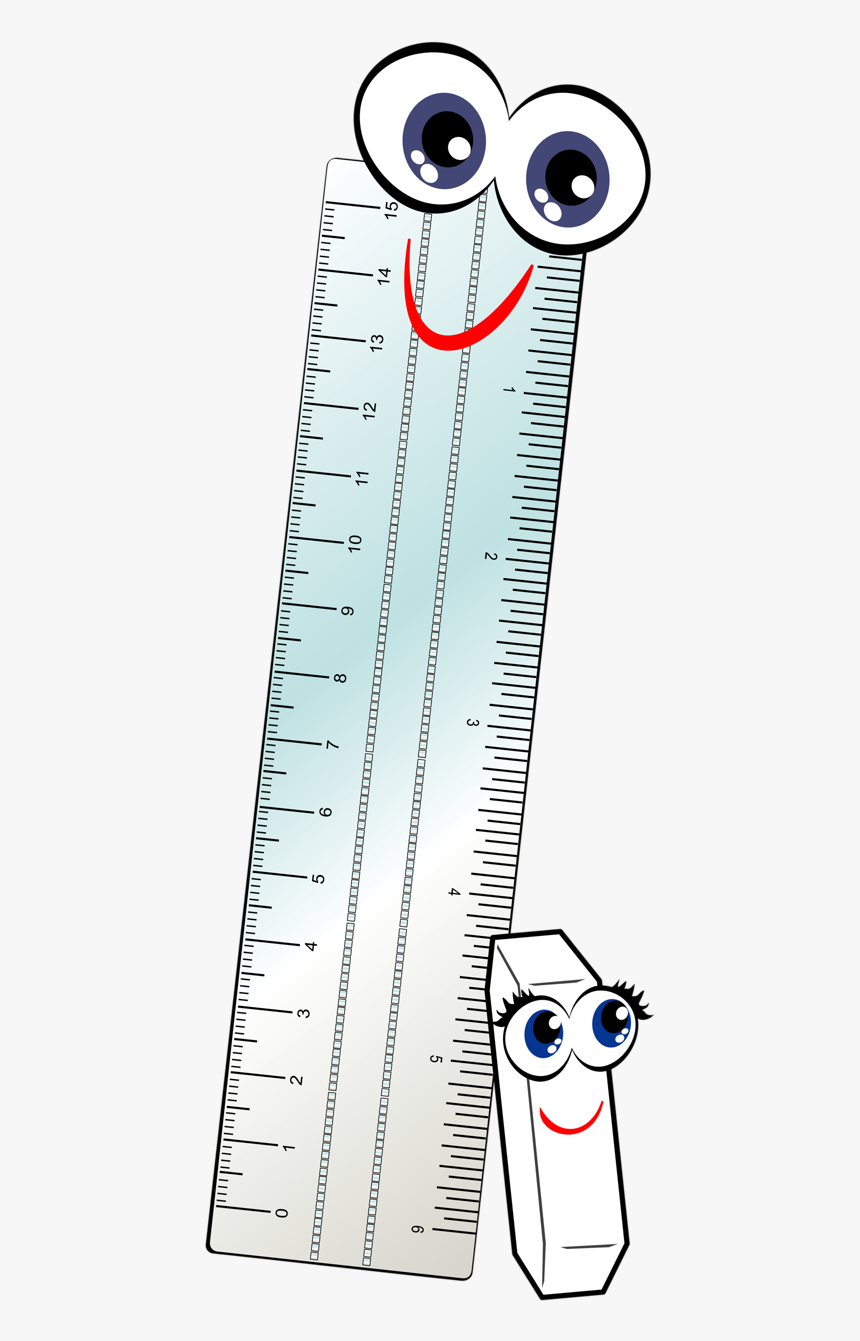 ไม้บรรทัด การ์ตูน น่า รัก, HD Png Download