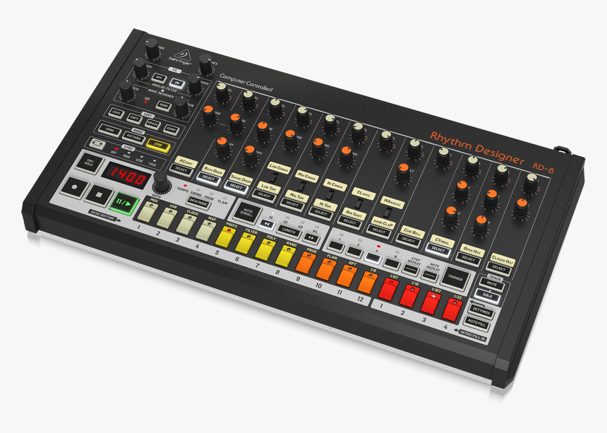 Behringer Rhythm Designer Rd 8, HD Png Download