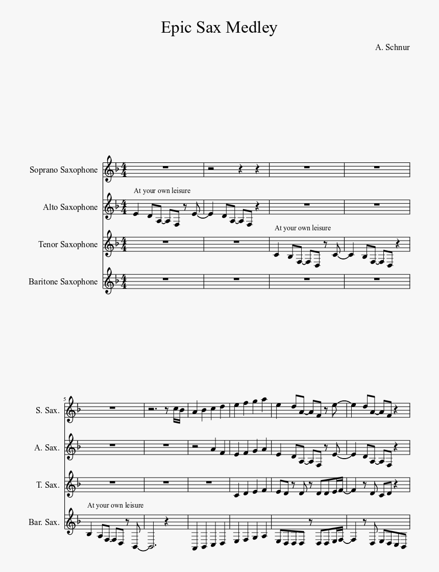 Mr Sandman Alto Sax Sheet Music, HD Png Download