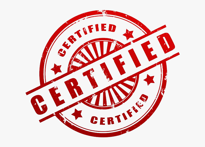 Certified Png Image Free Download - Cobit, Transparent Png