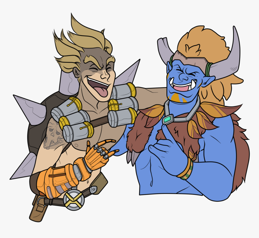 Commission For @zombaygal Now This Was An Interesting - Chad Overwatch The Virgin Paladins, HD Png Download