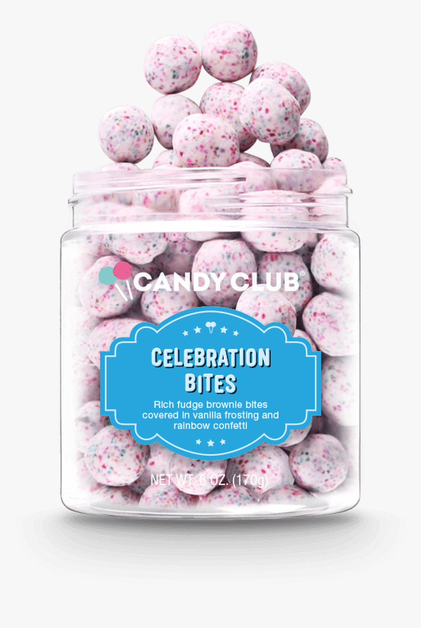 A Cup Of Celebration Bites Candy - Candy Club Celebration Bites, HD Png Download