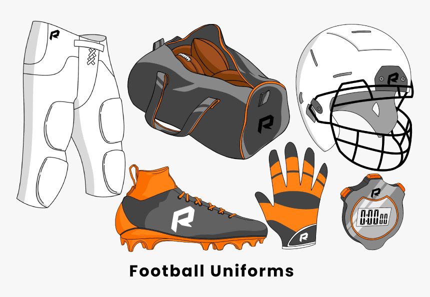 Football Training Equipment - Football Helmet, HD Png Download