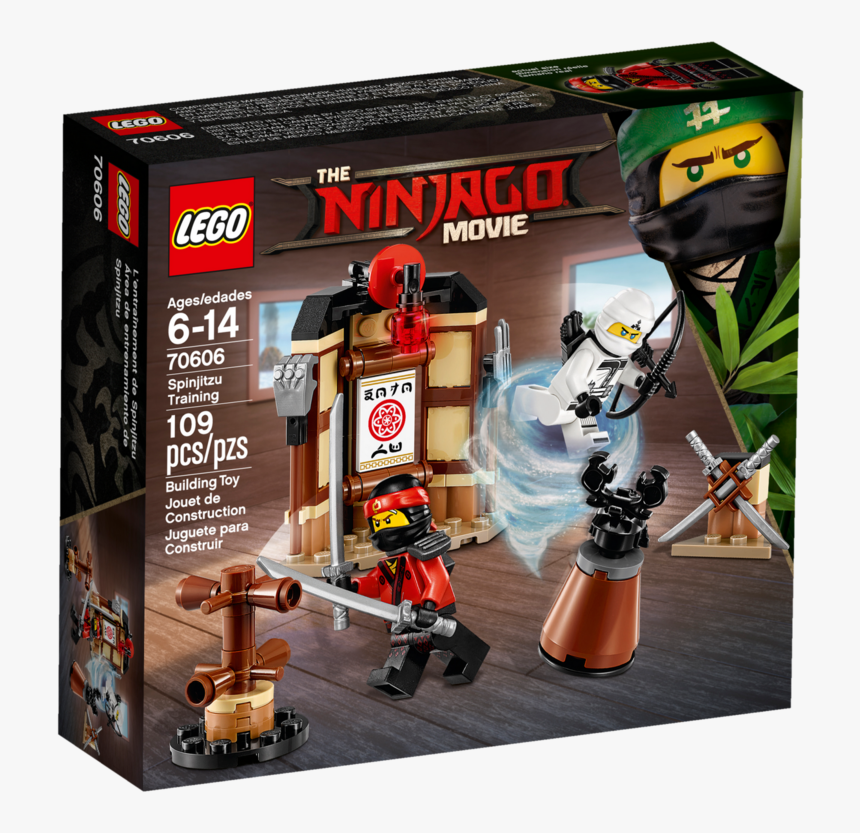Lego Ninjago Movie Spinjitzu Training Set, HD Png Download