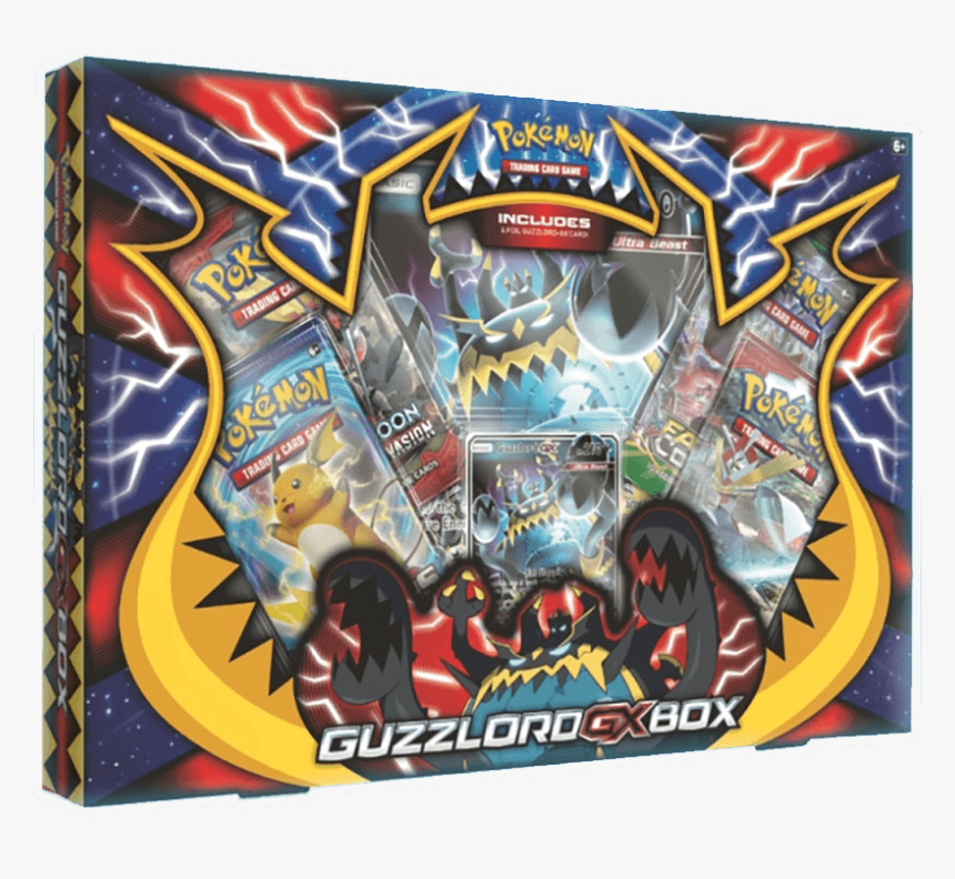 Guzzlord Gx Box - Pokemon Tcg Guzzlord Gx Box, HD Png Download