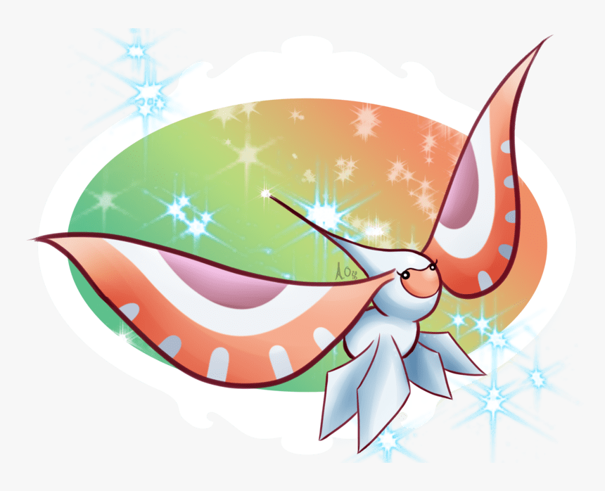 Masquerain Art, HD Png Download