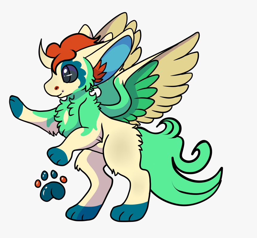 Pokemon Dutch Angel Dragon-shiny Keldeo - Cartoon, HD Png Download