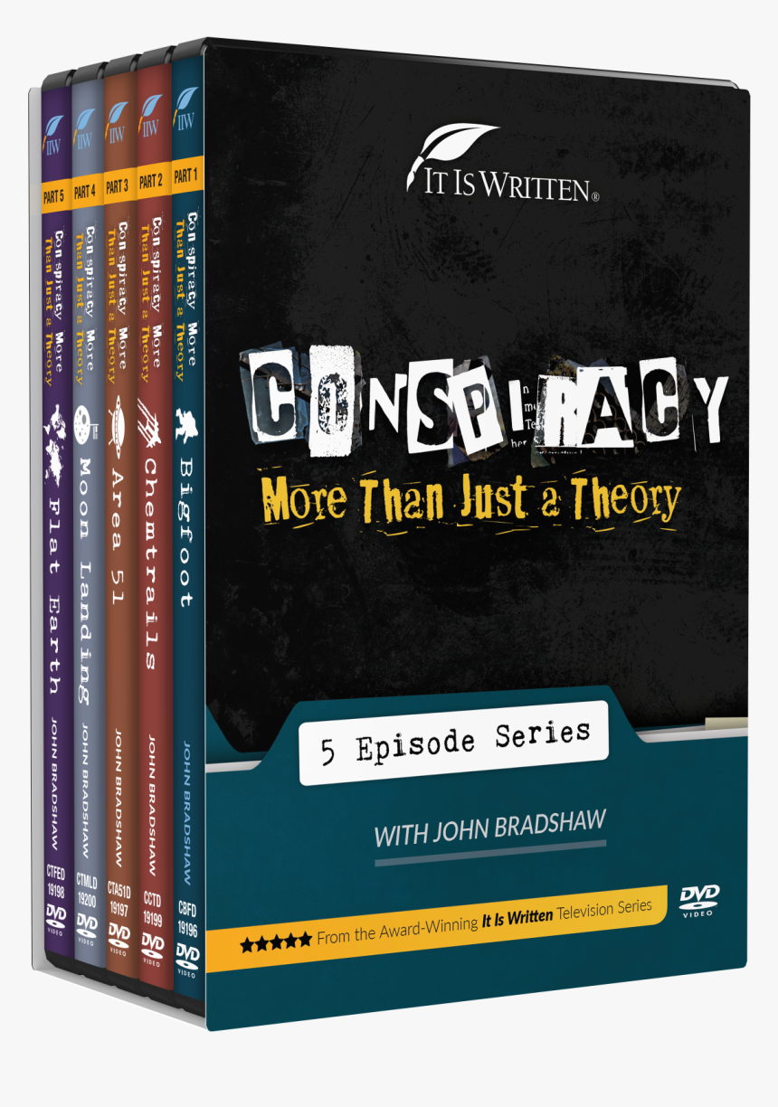 Conspiracy, More Than Just A Theory Dvd Set - Book Cover, HD Png Download
