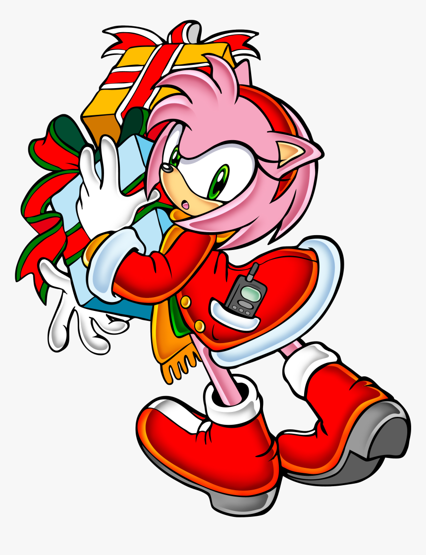 File Sa A - Amy Rose Christmas, HD Png Download