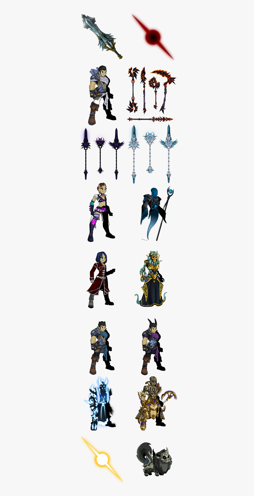 Arcana Invoker Set Aqw, HD Png Download