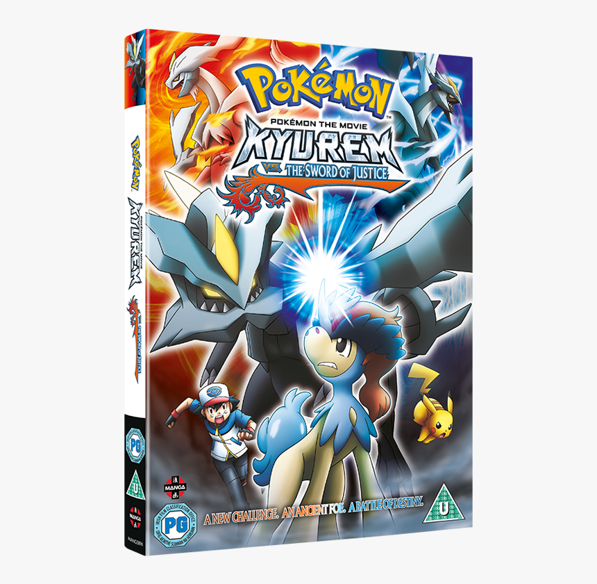 Pokemon Movie - Pokémon The Movie Kyurem Vs The Sword, HD Png Download