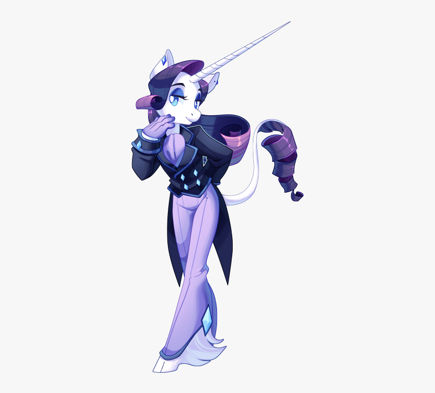 My Art Fan Art Dumb Rarity Mlp - Cartoon, HD Png Download