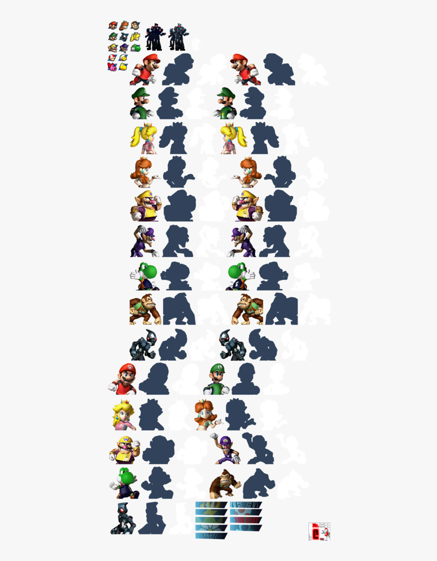 Super Mario Strikers Icons, HD Png Download