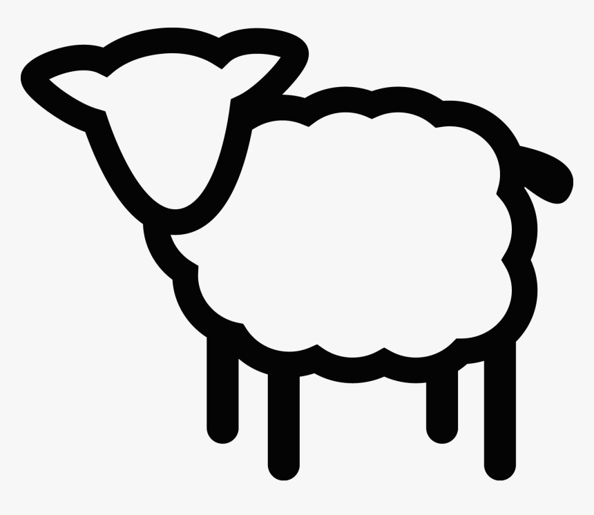 Suzy Sheep Livestock Wool - Sheep Icon, HD Png Download