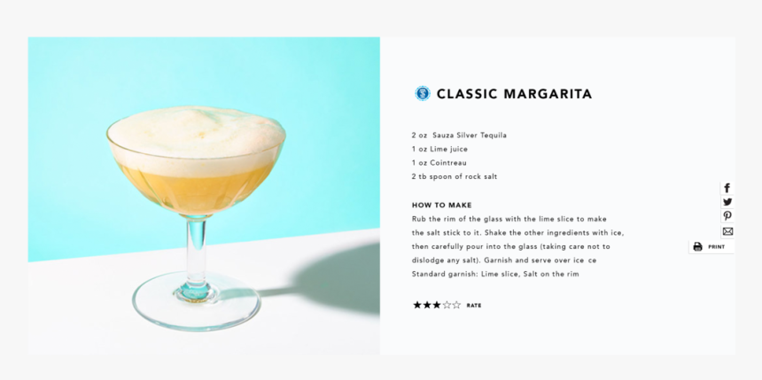 Classic Margarita, HD Png Download