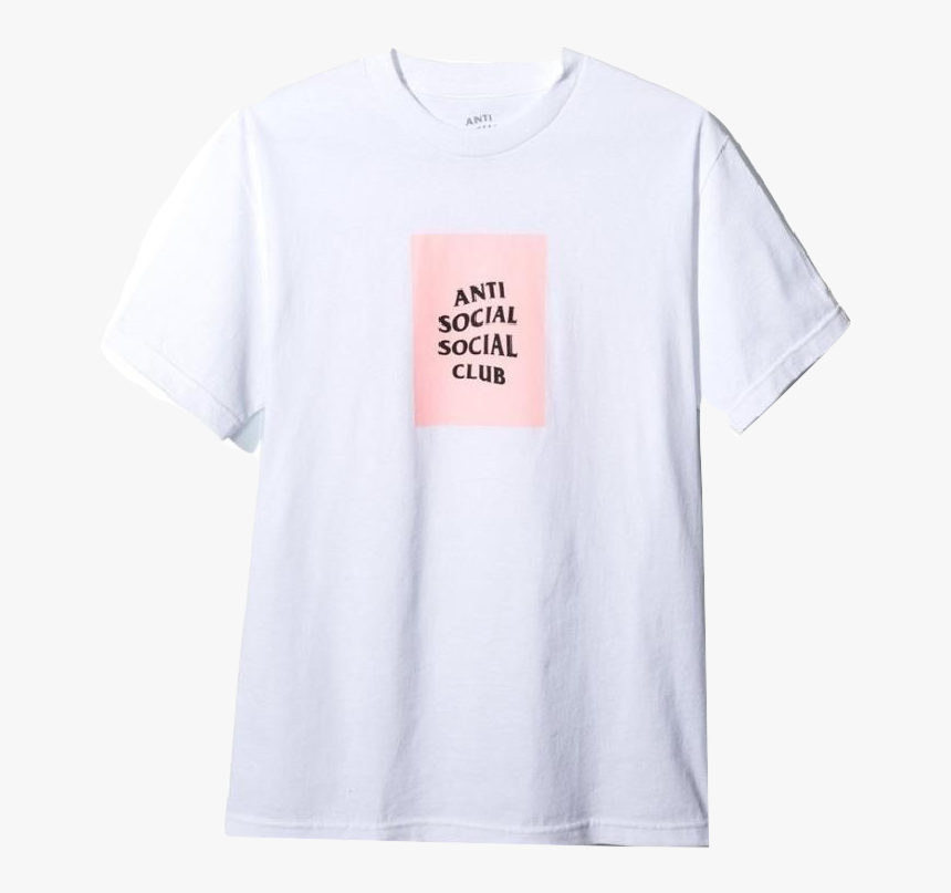 Anti Social Social Club - Ladies Tshirt White Png, Transparent Png