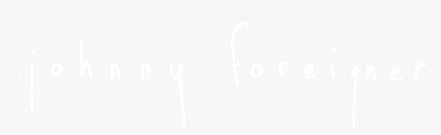 Johnny Foreigner Logo - Ivory, HD Png Download