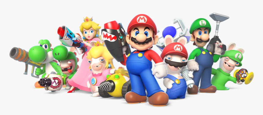 Mario And Rabbids Kingdom Battle Characters, HD Png Download