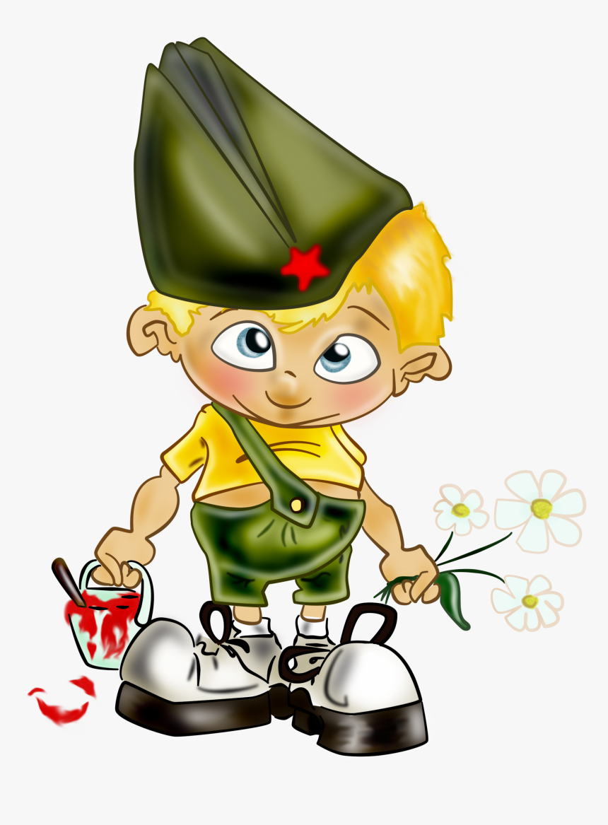Niño Y Bote De Pintura - Мужчина Поздравления С 23 Февраля, HD Png Download