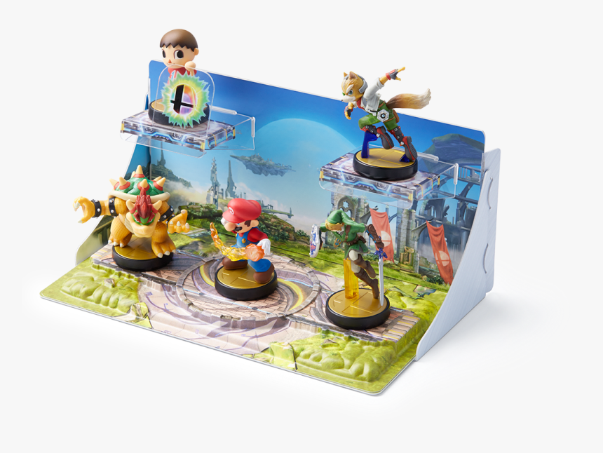 Super Smash Bros Amiibo Diorama, HD Png Download