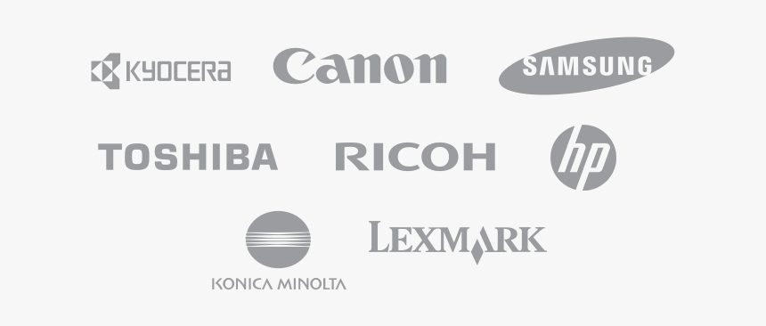 Kyocera, Cannon, Samsung, Toshiba, Ricoh, Hp, Konica - Lexmark, HD Png Download