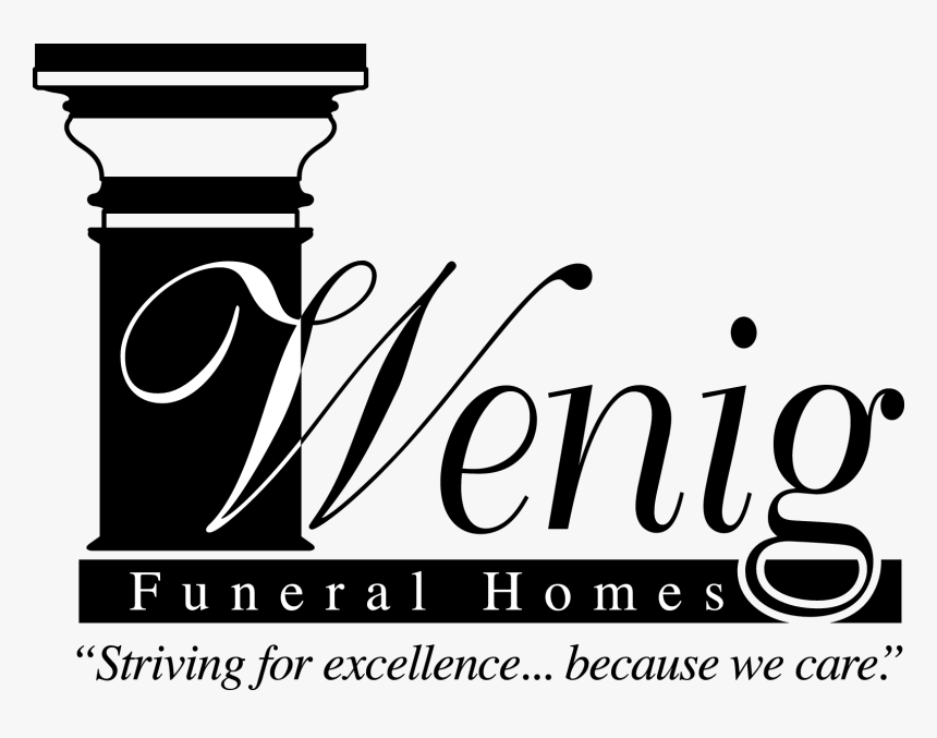 Wenig Funeral Home - Calligraphy, HD Png Download