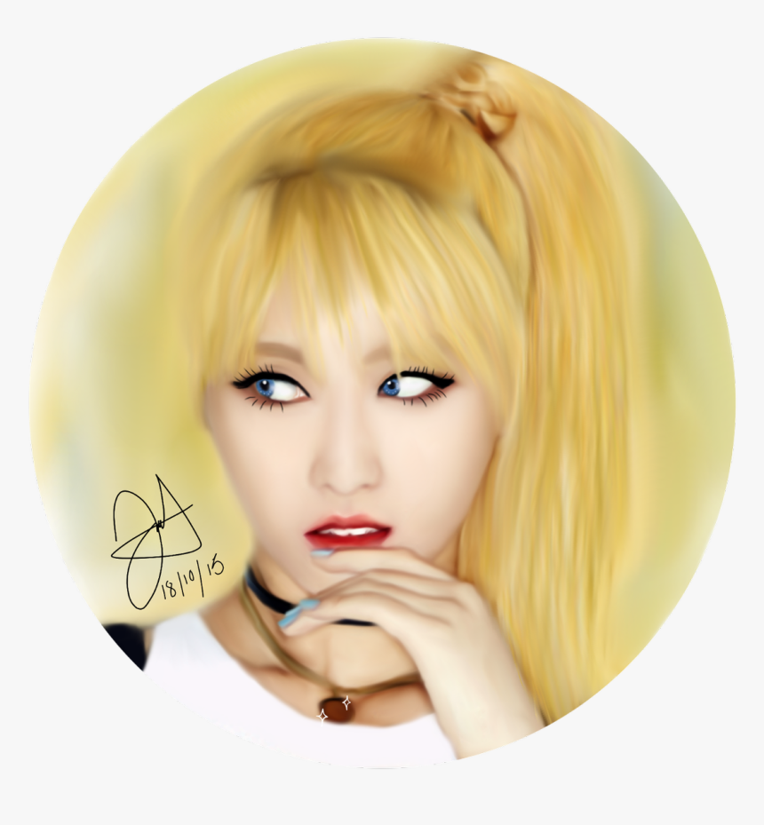 Momo Twice Blonde Hair, HD Png Download