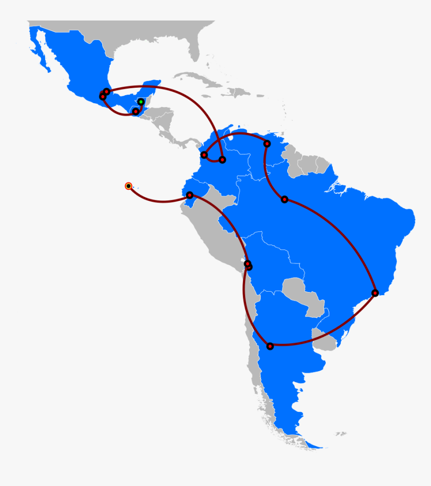 World Region Latin America, HD Png Download