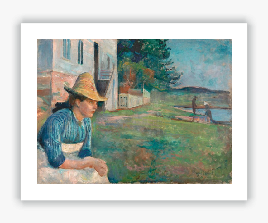 Edvard Munch Sister, HD Png Download