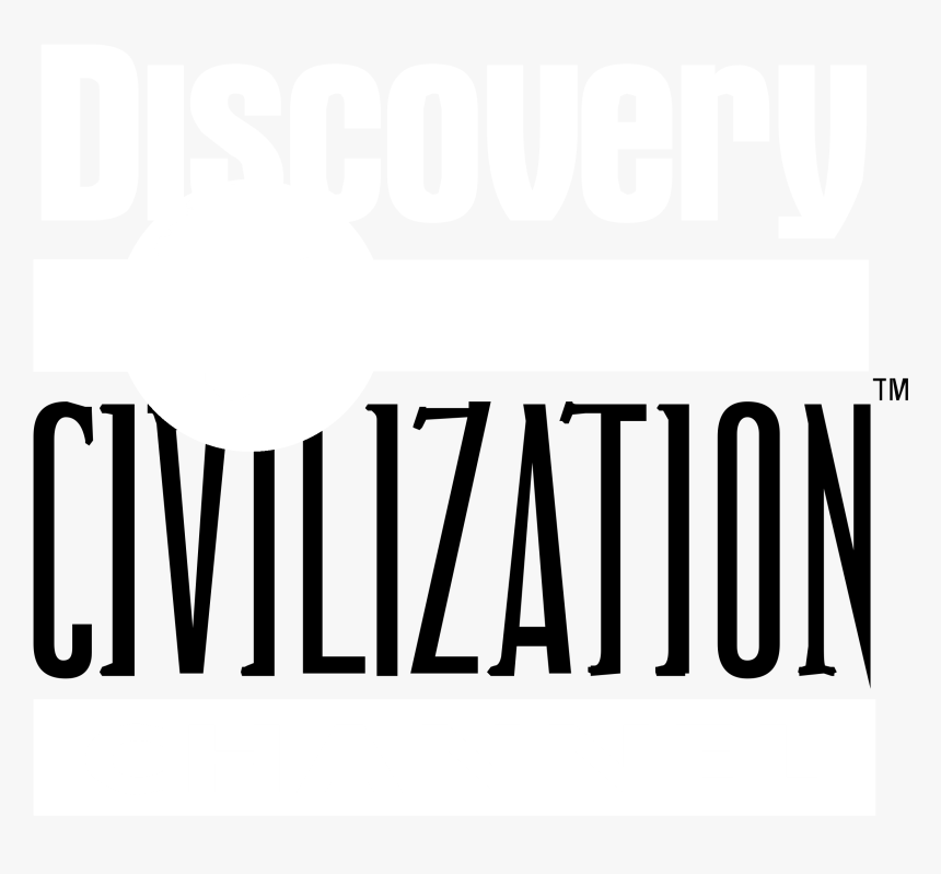 Discovery Civilization Channel Logo Black And White - Discovery Science, HD Png Download
