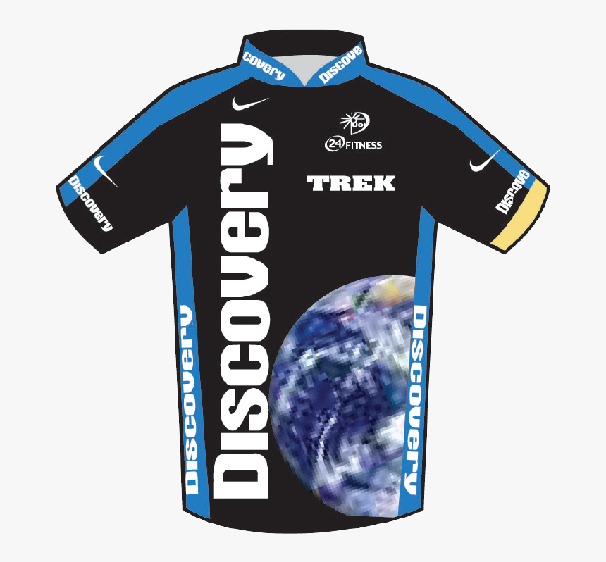 Discovery Channel Jersey 2007 Tour De France - Sports Jersey, HD Png Download