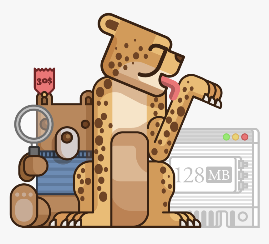 Cheetah - Mac Os X 10.0 Cheetah, HD Png Download