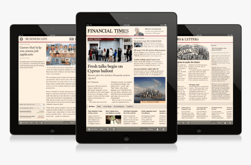 We Live In Financial Times, HD Png Download