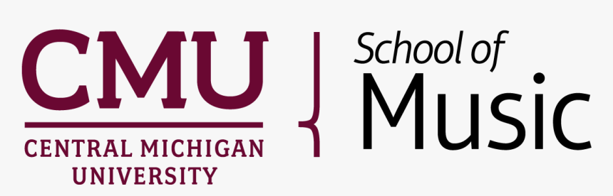 Cam School Of Music Horz Maroonblack - Graphic Design, HD Png Download