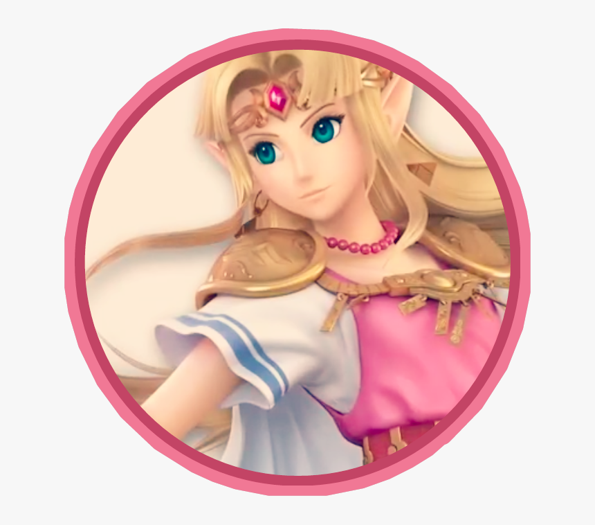 #notsplatoon #icon #zeldabreathofthewild #zeldaedit - Zelda De Super Smash Bros Ultimate, HD Png Download