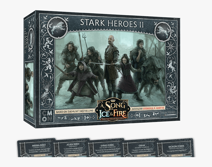 Song Of Ice & Fire Stark Heroes #2, HD Png Download