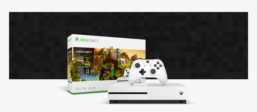 Transparent Xbox One S Png - Xbox One S Minecraft, Png Download