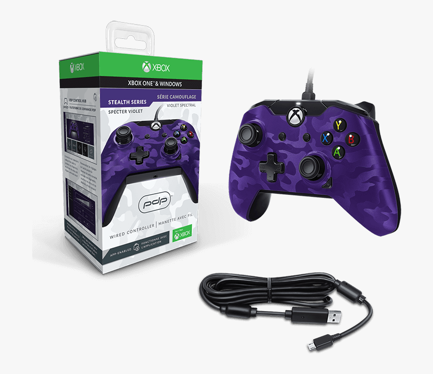 Xbox One Controller Black Camo, HD Png Download
