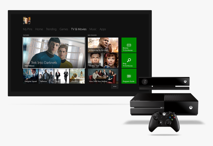 The Xbox Reveal Showed Off More Than One Reason To - Tv Screen With Xbox, HD Png Download