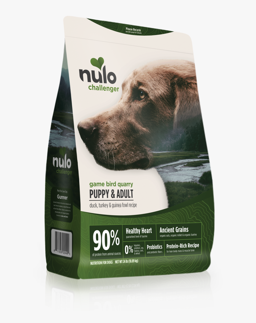 Challenger High Meat Kibble Duck, Turkey & Guinea Fowl - Nulo Challenger, HD Png Download