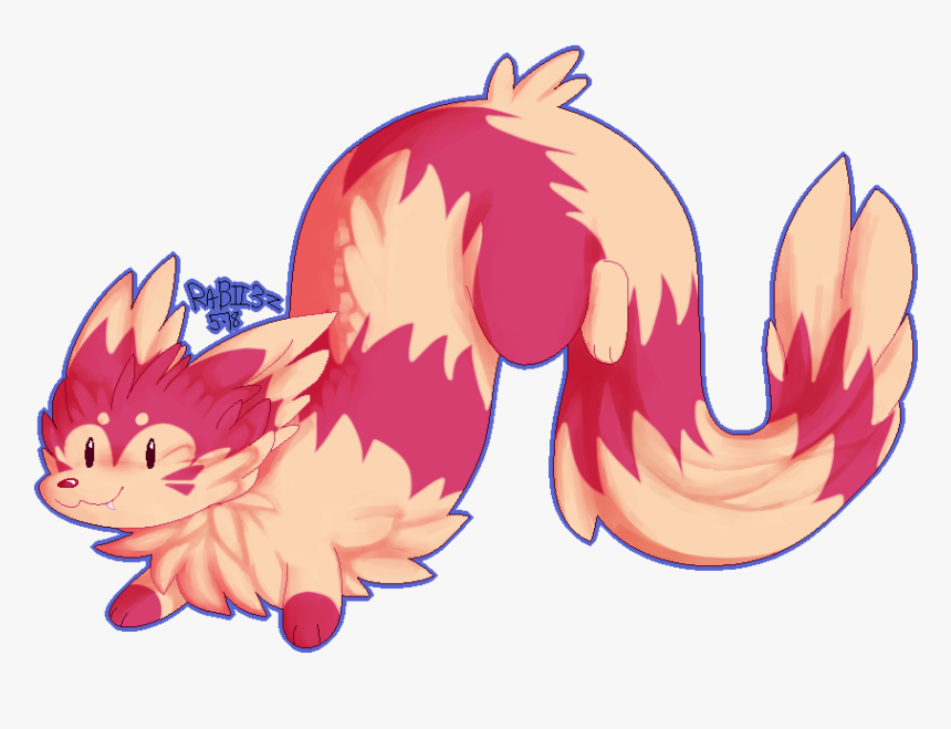 Furret - Cartoon, HD Png Download