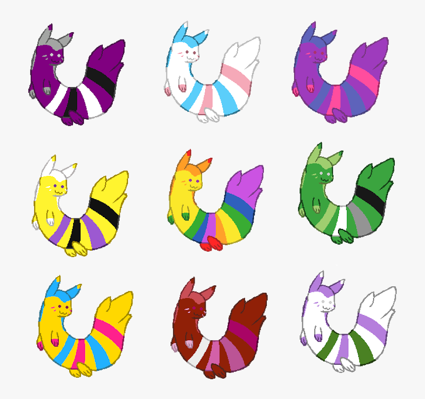 Lgbt Furret, HD Png Download