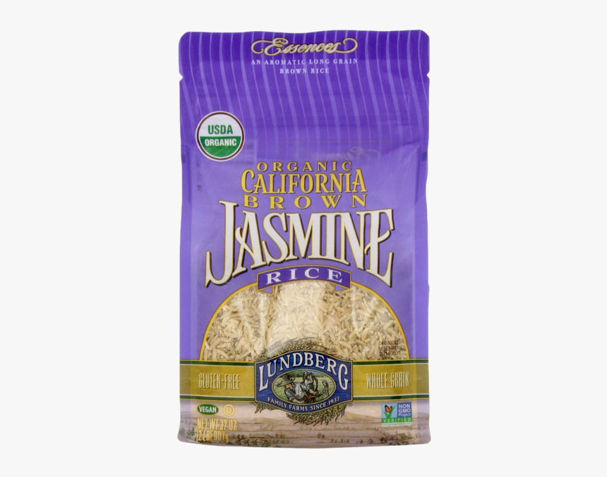 Lundberg Family Farms Organic Rice Jasmine, HD Png Download