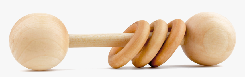 Classic Wood Baby Rattle 
 Class Lazyload Lazyload - Baby Rattle, HD Png Download